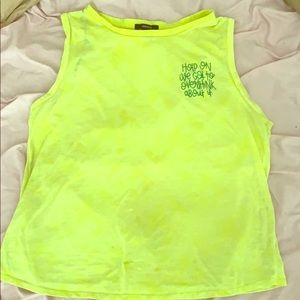 A cyst print t shirt.